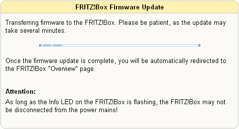Hoe kan ik de firmware van mijn FRITZ!Box Fon WLAN 7340 vernieuwen